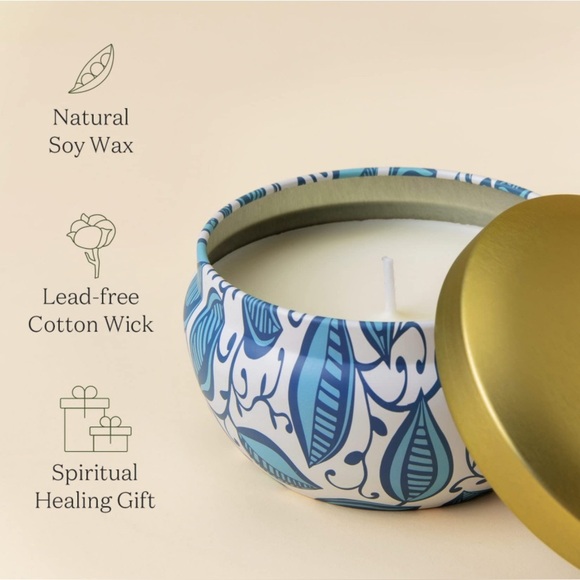 La Jolie Muse Sage and Eucalyptus Scented Candle - Picture 4 of 5